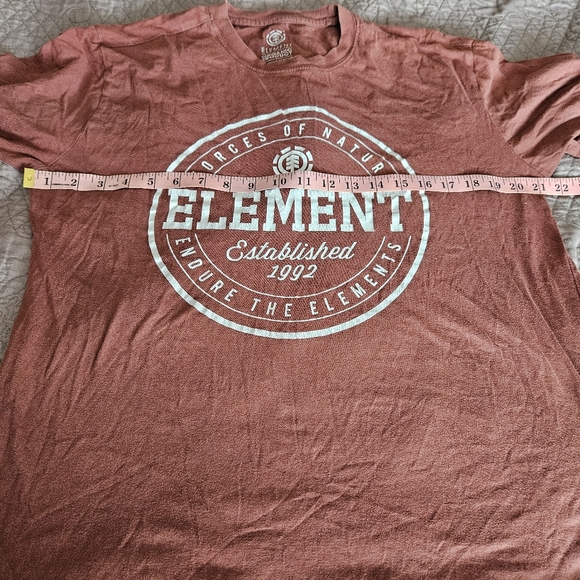 Element T Shirt, Euc, Brownish, Large - Picture 3 of 5